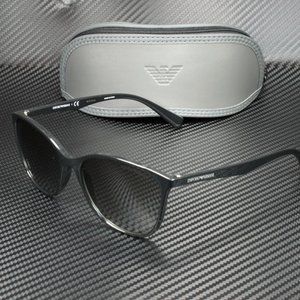 Emporio Armani Women's Black and Grey Sunglasses!